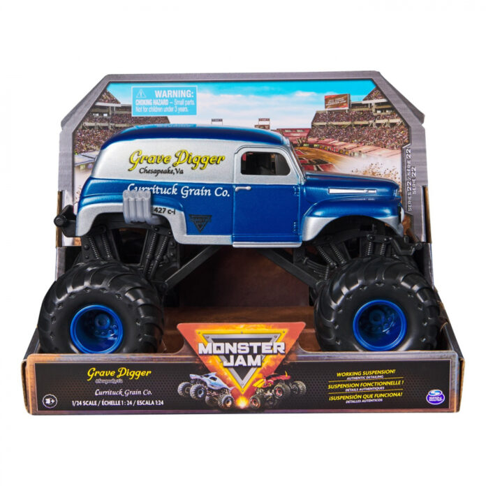 monster-jam-masinuta-metalica-grave-digger-scara-1-24-365887