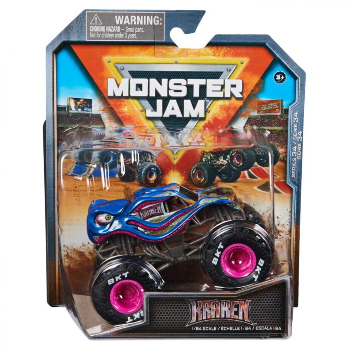 MONSTER JAM MASINUTA METALICA KRAKEN SCARA 1 LA 64 MONSTER JAM MASINUTA METALICA KRAKEN SCARA 1 LA 64