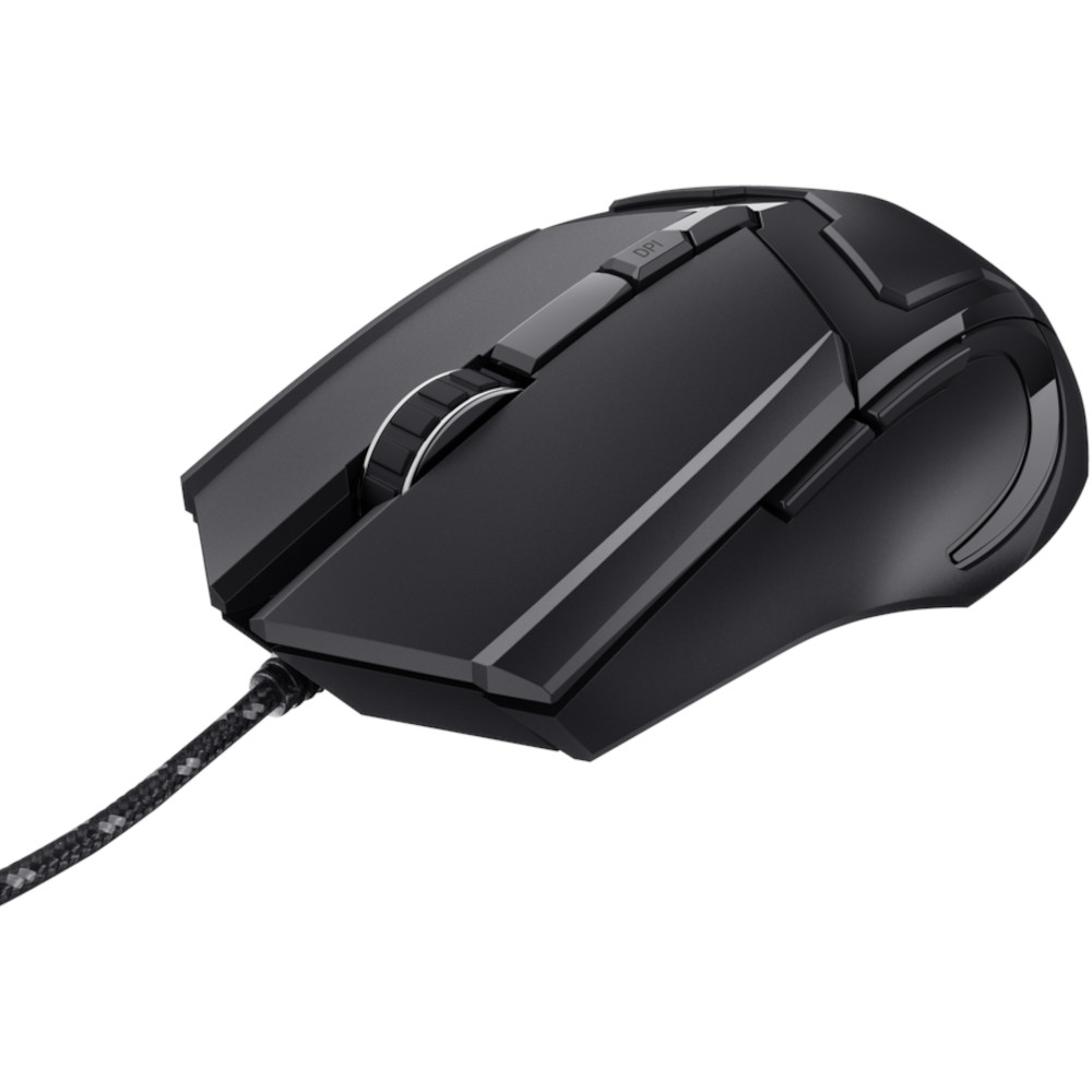 Mouse gaming Trust 24749, 4800 DPI, 6 butoane, Negru Mouse gaming Trust 24749, 4800 DPI, 6 butoane, Negru