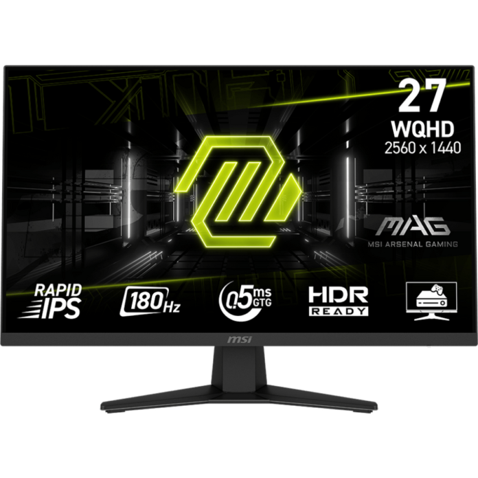 Monitor Gaming Rapid IPS LED MSI 27inch MAG 274QF, WQHD (2560 x 1440), HDMI, DisplayPort, 180 Hz, 0.5 ms (Negru) Monitor Gaming Rapid IPS LED MSI 27inch MAG 274QF, WQHD (2560 x 1440), HDMI, DisplayPort, 180 Hz, 0.5 ms (Negru)
