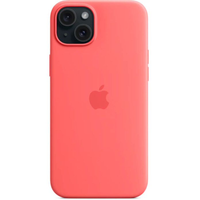 Husa de protectie Apple Silicone Case with MagSafe pentru iPhone 15 Plus, Guava Husa de protectie Apple Silicone Case with MagSafe pentru iPhone 15 Plus, Guava