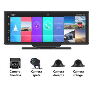 Navigator pentru bord autoturism STAR T99 DVR, 4G, 10.26 touch screen, Android 8.1, 2GB RAM 32GB ROM, Flota, DMS, GPS, ADAS, 4 Camere Navigator pentru bord autoturism STAR T99 DVR, 4G, 10.26 touch screen, Android 8.1, 2GB RAM 32GB ROM, Flota, DMS, GPS, ADAS, 4 Camere