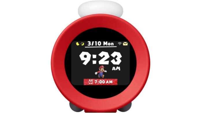Ceas Desteptator Nintendo Sound Clock Alarmo, Senzor Miscare, Ecran LCD, Sunete Jocuri Nintendo, Alarma Inteligenta, USB-C Ceas Desteptator Nintendo Sound Clock Alarmo, Senzor Miscare, Ecran LCD, Sunete Jocuri Nintendo, Alarma Inteligenta, USB-C