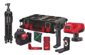 Nivela laser M12 verde 360° cu 3 planuri Milwaukee, acumulator si incarcator incluse, 4933478960 Nivela laser M12 verde 360° cu 3 planuri Milwaukee, acumulator si incarcator incluse, 4933478960