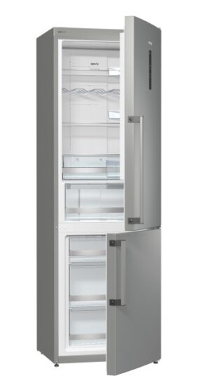 Combina frigorifica Gorenje NRK6191TX, No Frost, 307 l, Clasa A+, 185 cm, Argintiu Combina frigorifica Gorenje NRK6191TX, No Frost, 307 l, Clasa A+, 185 cm, Argintiu