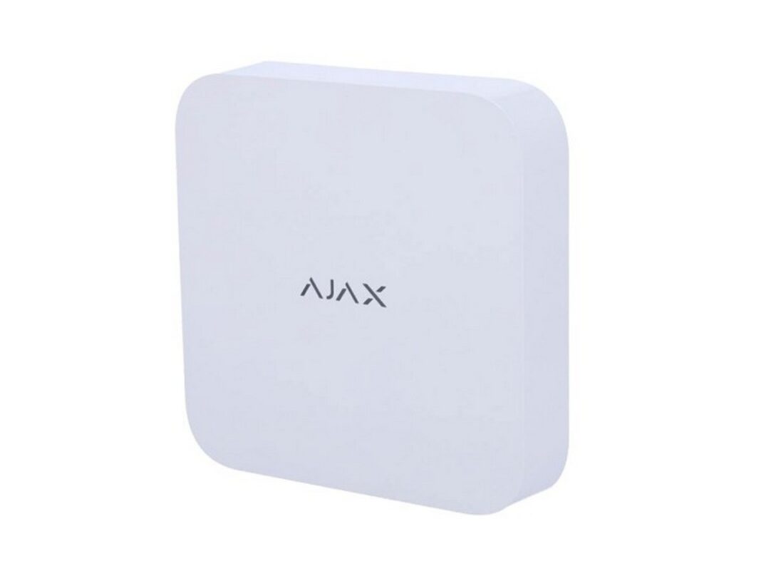 NVR 8 canale, 8MP 4K, stocare 1x SATA 16TB, 100Mbps, compatibil ONVIF, Ethernet, Bluetooth, IP20 Ajax NVR08(W)-70936