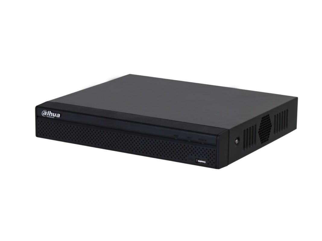 NVR Dahua 8 canale, suport camere 12MP, decodare 4K, AI SMD Plus, H.265, slot 1 HDD pana la 20TB, 80 Mbps, audio RCA, 2 porturi LAN, 12VDC, NVR2108HS-2N-4KS3