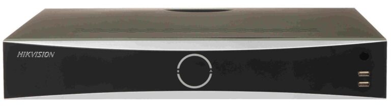 NVR 32 canale Hikvision DS-7732NXI-K4/16P(D), AcuSense, 4K, 16x PoE, latime banda 256Mbps, 4 porturi SATA