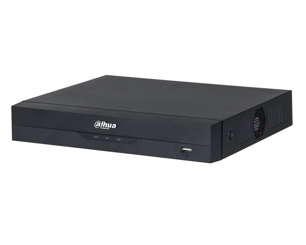 NVR 8 canale, 12 MP, PoE 72W, bandwidth 144 Mbps, WizSense, recunoastere faciala, SMD Plus, Dahua, NVR2108HS-8P-I2 NVR 8 canale, 12 MP, PoE 72W, bandwidth 144 Mbps, WizSense, recunoastere faciala, SMD Plus, Dahua, NVR2108HS-8P-I2