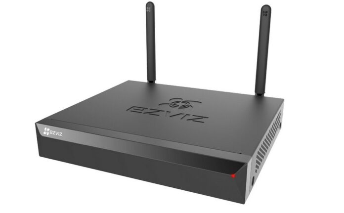 NVR Wireless 8 canale EZVIZ X5S, rezolutie maxima 3K, 2 antene 2.4GHz, 50Mbps, 1x SATA, H.265, HDMI, VGA, CS-X5S(8W)