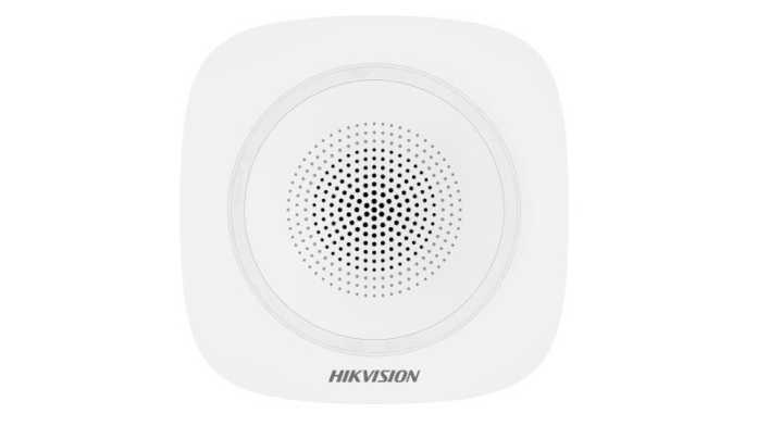Sirena wireless interior Hikvision DS-PS1-I-WE(B)-R, AX PRO, 868 MHz, 110 dB, LED rosu, baterie Sirena wireless interior Hikvision DS-PS1-I-WE(B)-R, AX PRO, 868 MHz, 110 dB, LED rosu, baterie
