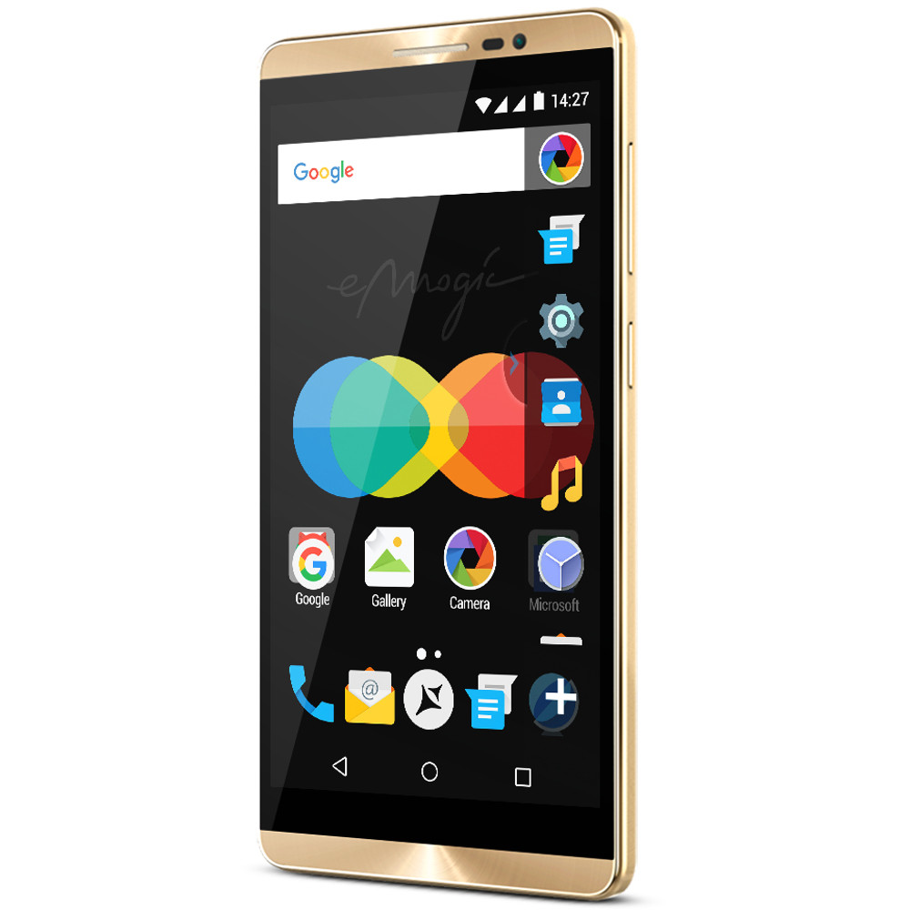 Telefon mobil Allview P8 eMagic, 16GB, Dual SIM, Auriu Telefon mobil Allview P8 eMagic, 16GB, Dual SIM, Auriu