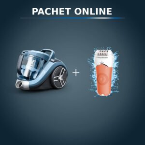 Pachet PROMO Aspirator fără sac Rowenta Compact Power XXL RO4B11EA & Epilator Rowenta Aqua Soft EP4920F0 Pachet PROMO Aspirator fără sac Rowenta Compact Power XXL RO4B11EA & Epilator Rowenta Aqua Soft EP4920F0