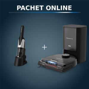 Pachet PROMO Aspirator robot Rowenta X-Plorer Serie 220+ RR9485WH & Aspirator de mână Rowenta X-Touch AC9736WO Pachet PROMO Aspirator robot Rowenta X-Plorer Serie 220+ RR9485WH & Aspirator de mână Rowenta X-Touch AC9736WO
