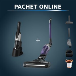 Pachet PROMO Aspirator vertical Rowenta X-TREM Compact 2 in 1 RH1238WO & Aspirator de mână Rowenta X-Touch AC9736WO Pachet PROMO Aspirator vertical Rowenta X-TREM Compact 2 in 1 RH1238WO & Aspirator de mână Rowenta X-Touch AC9736WO