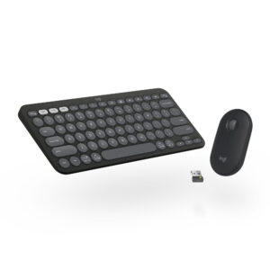 Kit tastatura + mouse Logitech Pebble 2, Wireless, Alb Kit tastatura + mouse Logitech Pebble 2, Wireless, Alb