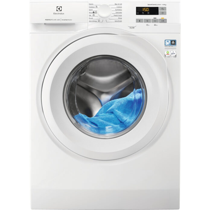 Masina de spalat rufe Electrolux EW6FN528W, 8 kg, 1200 RPM, SensiCare, Clasa C, Alb Masina de spalat rufe Electrolux EW6FN528W, 8 kg, 1200 RPM, SensiCare, Clasa C, Alb
