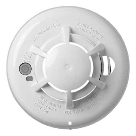Detector de fum si temperatura DSC PG8936, wireless compatibil PowerG 868 MHz Detector de fum si temperatura DSC PG8936, wireless compatibil PowerG 868 MHz