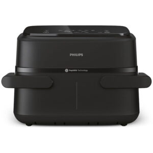 Friteuza cu aer cald Philips HD9280/60, 6.2 l, 1.2 kg, 2000 W, 7 programe, Ecran Tactil (Gri) Friteuza cu aer cald Philips HD9280/60, 6.2 l, 1.2 kg, 2000 W, 7 programe, Ecran Tactil (Gri)