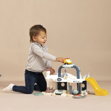 Pista de masini Smoby First Garage cu masinuta Pista de masini Smoby First Garage cu masinuta