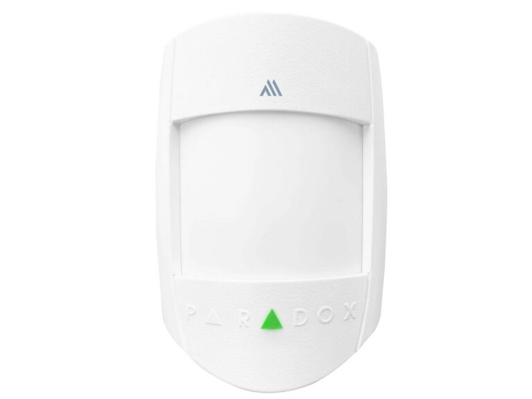 Detector miscare PIR wireless Paradox PMD3M, de interior, senzor temperatura, 868MHz, alb