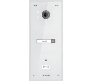 Post exterior videointerfon, 1 familie, alb, montaj aparent, Electra VPH.01S03.ELWTL Post exterior videointerfon, 1 familie, alb, montaj aparent, Electra VPH.01S03.ELWTL