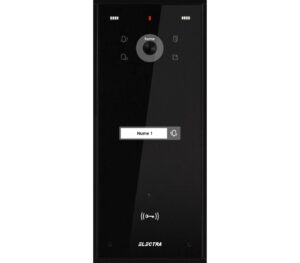 Post exterior videointerfon, 1 familie, negru, montaj aparent, Electra VPH.01S03.ELBTL Post exterior videointerfon, 1 familie, negru, montaj aparent, Electra VPH.01S03.ELBTL