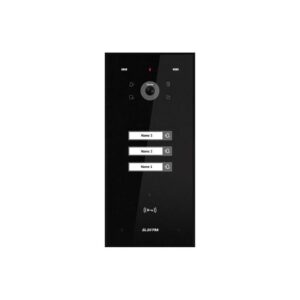 Videointerfon de exterior Electra VPH.03F03.ELBTL, 3 familii, montaj ingropat, IP44, negru Videointerfon de exterior Electra VPH.03F03.ELBTL, 3 familii, montaj ingropat, IP44, negru