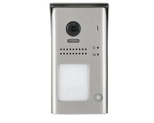 Post de exterior pentru videointerfon, 2 MP, lentila Fisheye, unghi vizual 170 grade, conexiune pe 2 fire, 1 apartament, DT607-ID-S1(v2) Post de exterior pentru videointerfon, 2 MP, lentila Fisheye, unghi vizual 170 grade, conexiune pe 2 fire, 1 apartament, DT607-ID-S1(v2)
