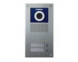 Post de exterior pentru videointerfon Commax, 4 fire, 2 familii, montaj ingropat, DRC-2UC Post de exterior pentru videointerfon Commax, 4 fire, 2 familii, montaj ingropat, DRC-2UC