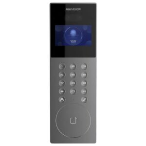 Post de exterior pentru videointerfon IP, 2 MP, recunoastere faciala, 500 de familii, Hikvision, DS-KD9203-E6 Post de exterior pentru videointerfon IP, 2 MP, recunoastere faciala, 500 de familii, Hikvision, DS-KD9203-E6