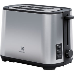 Prajitor de paine Electrolux E3T1-3ST, 800 W, 2 Felii, 7 setari pentru rumenire, Negru/Argintiu Prajitor de paine Electrolux E3T1-3ST, 800 W, 2 Felii, 7 setari pentru rumenire, Negru/Argintiu