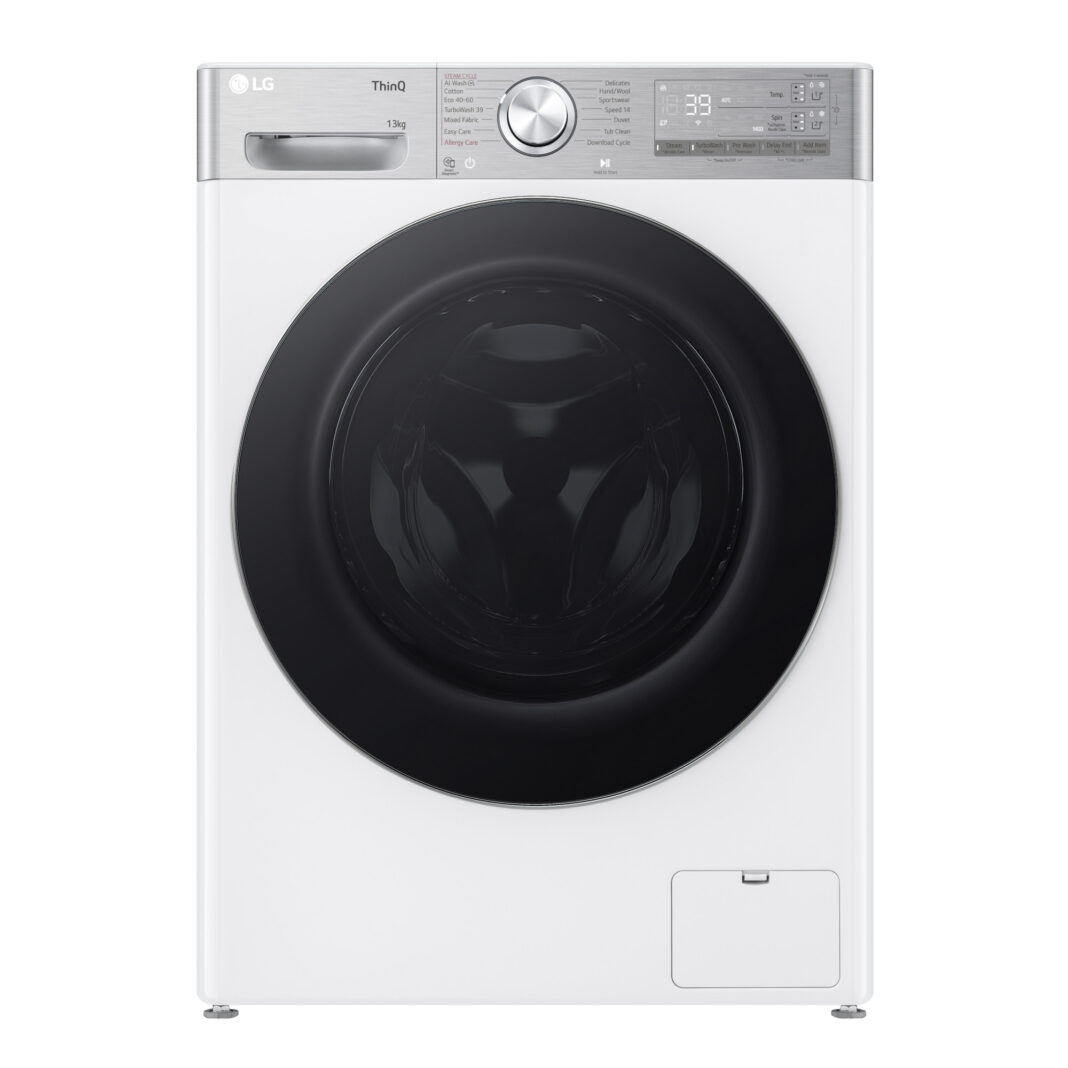 Masina de spalat rufe frontala LG F4WR913P3WA, Motor Inverter Direct Drive, Clasa A, 13 kg, 1400 rpm, Wi-Fi, Turbowash, ezDispense, Alb Masina de spalat rufe frontala LG F4WR913P3WA, Motor Inverter Direct Drive, Clasa A, 13 kg, 1400 rpm, Wi-Fi, Turbowash, ezDispense, Alb