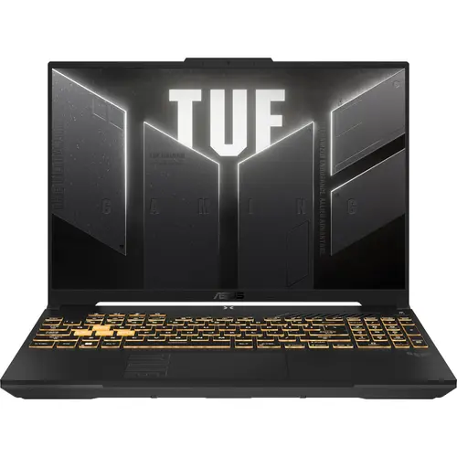 Laptop Gaming ASUS TUF F16 FX607VU (Procesor Intel® Core™ 5 210H (12M Cache, up to 4.80 GHz), 16inch FHD+ 144Hz, 16GB, 512GB SSD, NVIDIA GeForce RTX 4050 @6GB, DLSS 3.0, Negru/Gri) Laptop Gaming ASUS TUF F16 FX607VU (Procesor Intel® Core™ 5 210H (12M Cache, up to 4.80 GHz), 16inch FHD+ 144Hz, 16GB, 512GB SSD, NVIDIA GeForce RTX 4050 @6GB, DLSS 3.0, Negru/Gri)
