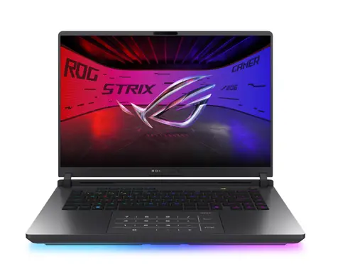Laptop Gaming ASUS ROG Strix G16 G615LP (Procesor Intel® Core™ Ultra 9 275HX (36M Cache, up to 5.40 GHz), 16inch 2.5K 240Hz, 16GB, 1TB SSD, NVIDIA GeForce RTX 5070 @8GB, Negru/Gri)