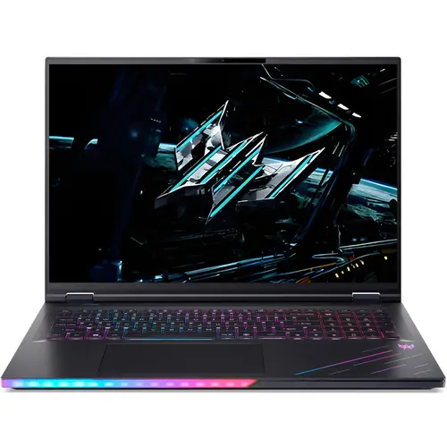 Laptop Gaming Acer Predator Helios 18 AI PH18-73 (Procesor Intel® Core™ Ultra 9 275HX (36M Cache, up to 5.40 GHz), 18inch WQXGA Mini LED 250Hz, 64GB DDR5, 2TB SSD, NVIDIA GeForce RTX 5080 @16GB, Win 11 Pro, Negru) Laptop Gaming Acer Predator Helios 18 AI PH18-73 (Procesor Intel® Core™ Ultra 9 275HX (36M Cache, up to 5.40 GHz), 18inch WQXGA Mini LED 250Hz, 64GB DDR5, 2TB SSD, NVIDIA GeForce RTX 5080 @16GB, Win 11 Pro, Negru)