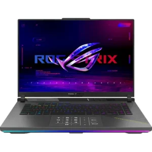 Laptop Gaming ASUS ROG Strix G16 G614FR (Procesor AMD Ryzen™ 9 9955HX (64M Cache, up to 5.40 GHz), 16inch 2.5K 240Hz, 16GB, 1TB SSD, NVIDIA GeForce RTX 5070 Ti @12GB, Negru/Verde) Laptop Gaming ASUS ROG Strix G16 G614FR (Procesor AMD Ryzen™ 9 9955HX (64M Cache, up to 5.40 GHz), 16inch 2.5K 240Hz, 16GB, 1TB SSD, NVIDIA GeForce RTX 5070 Ti @12GB, Negru/Verde)