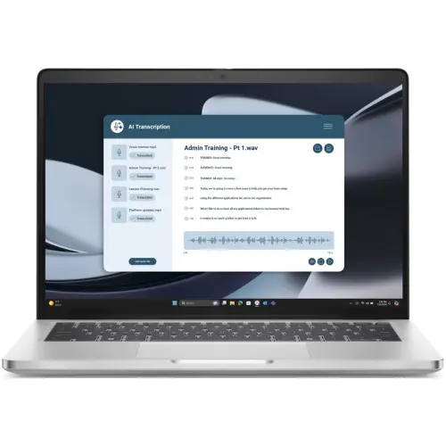Laptop Dell Pro 14 Plus PB14255 (Procesor AMD Ryzen™ Al 7 350 (16M Cache, up to 5.0 GHz), 14inch WUXGA, 32GB LPDDR5X, 1TB SSD, AMD Radeon™ 860M Graphics, Win 11 Pro, Argintiu) Laptop Dell Pro 14 Plus PB14255 (Procesor AMD Ryzen™ Al 7 350 (16M Cache, up to 5.0 GHz), 14inch WUXGA, 32GB LPDDR5X, 1TB SSD, AMD Radeon™ 860M Graphics, Win 11 Pro, Argintiu)
