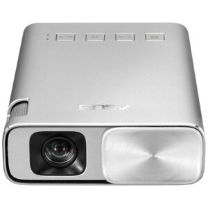 Videoproiector Asus ZenBeam E1, WVGA, DLP, MHL, HDMI, Argintiu Videoproiector Asus ZenBeam E1, WVGA, DLP, MHL, HDMI, Argintiu