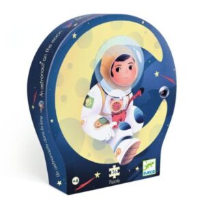 Puzzle Astronaut pe luna, Djeco Puzzle Astronaut pe luna, Djeco