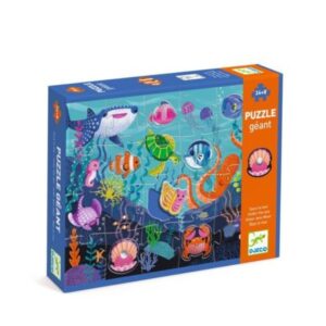Puzzle gigant Aventuri in mare, Djeco Puzzle gigant Aventuri in mare, Djeco