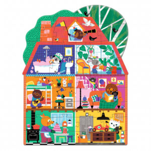 Puzzle gigant Casa micilor prieteni, Djeco Puzzle gigant Casa micilor prieteni, Djeco