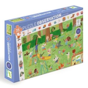 Puzzle observatie Gradina micilor prieteni, Djeco Puzzle observatie Gradina micilor prieteni, Djeco
