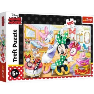 puzzle-trefl-100-minnie-la-salonul-de-infrumusetare-478276