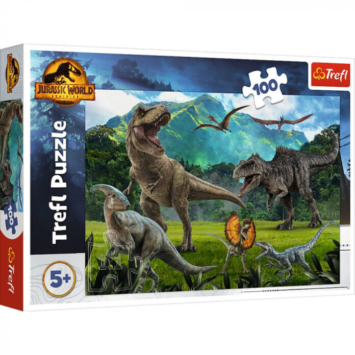 puzzle-trefl-100-piese-jurassic-world-lumea-dinozaurilor-209562