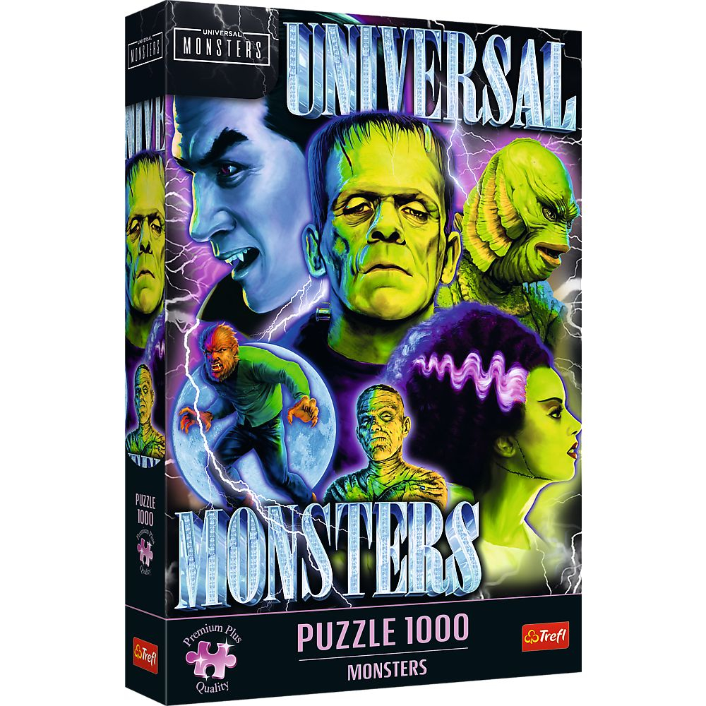 PUZZLE TREFL 1000 PREMIUM PLUS MONSTRI PUZZLE TREFL 1000 PREMIUM PLUS MONSTRI