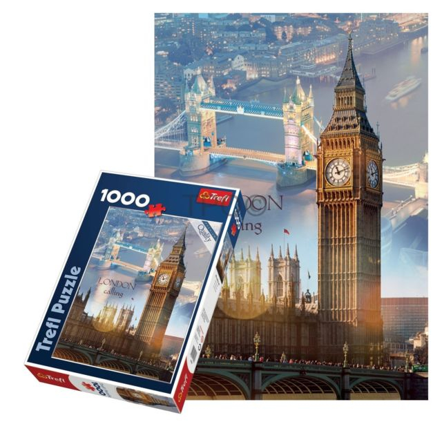 Puzzle Trefl 1000 Zori de Zi la Londra Puzzle Trefl 1000 Zori de Zi la Londra