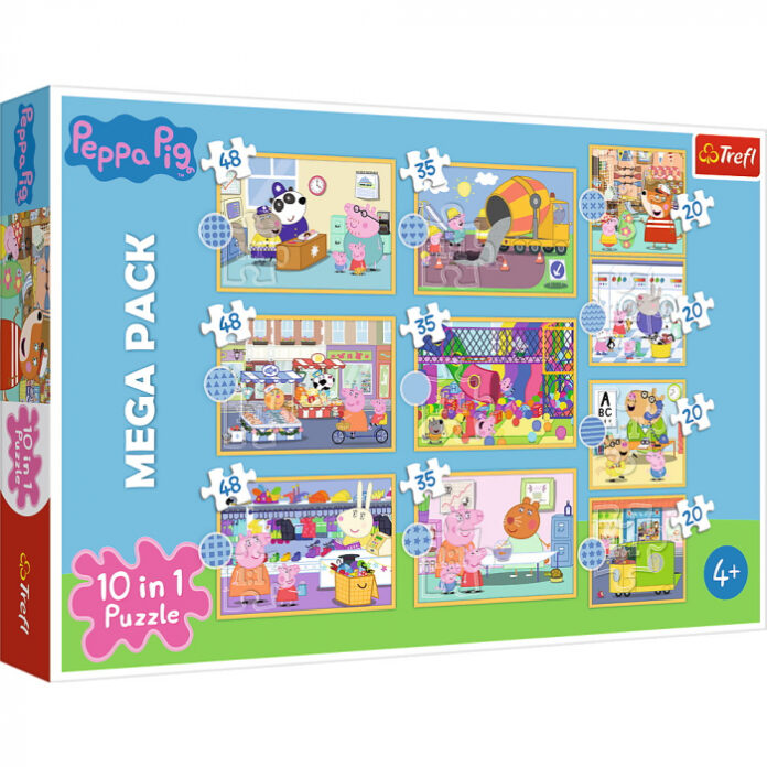 puzzle-trefl-10in1-intalneste-o-pe-peppa-pig-430825