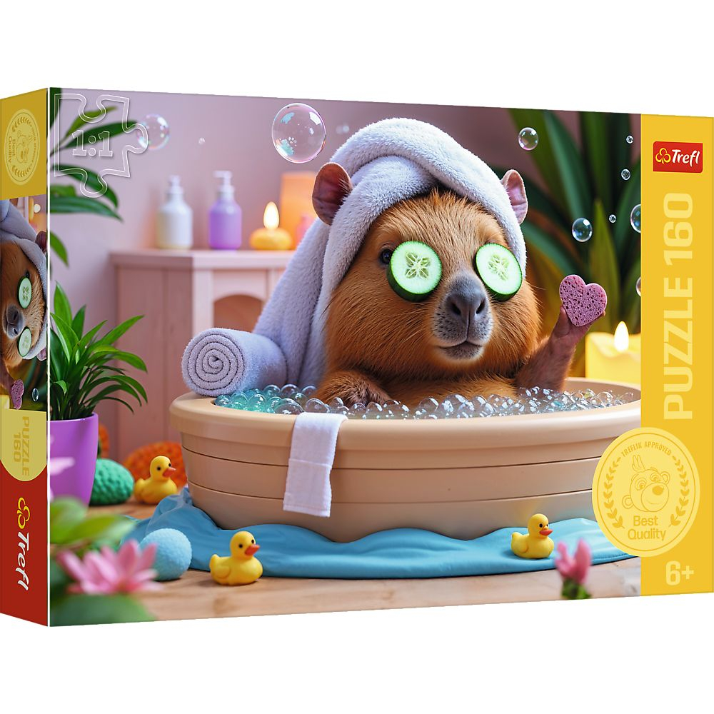 PUZZLE TREFL 160 CAPIBARA LA SPA PUZZLE TREFL 160 CAPIBARA LA SPA