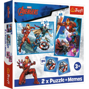puzzle-trefl-2in1-memo-avengers-eroii-in-actiune-534616